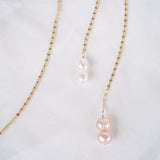 Rosalie Pearl Backdrop Necklace