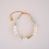 Solene Beaded Turquoise Bracelet - Wander + Lust Jewelry