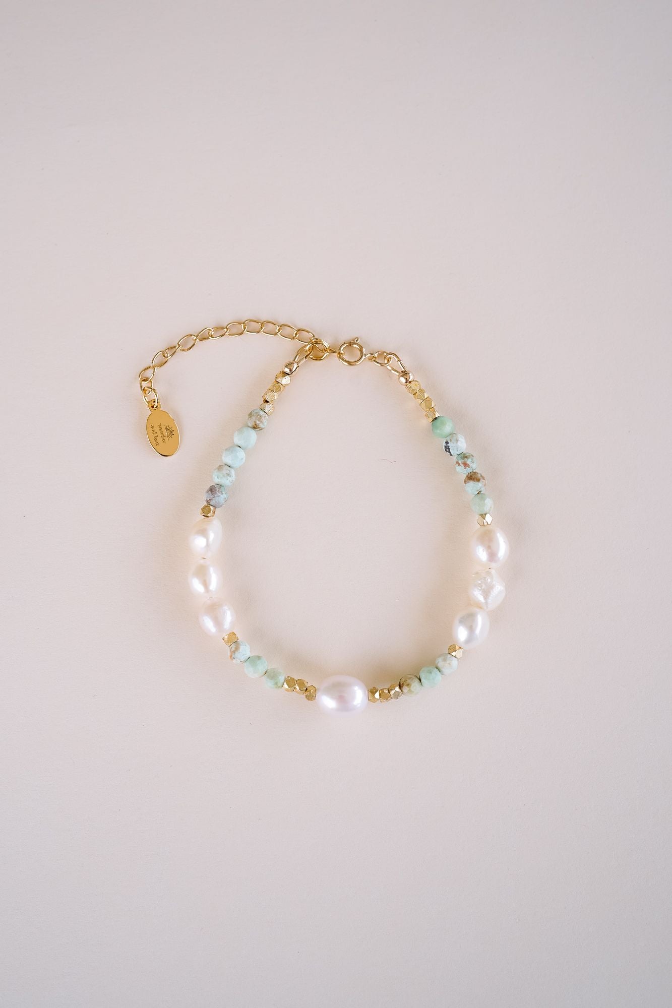 Solene Beaded Turquoise Bracelet - Wander + Lust Jewelry