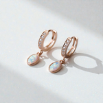 Edith Opal Huggies - Wander + Lust Jewelry