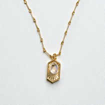Ember Moonstone Necklace - Wander + Lust Jewelry