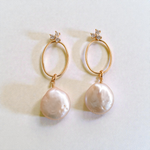 Emerson Pearl Ear Jacket Drops - Wander + Lust Jewelry