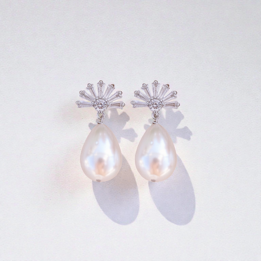 Etta Art Deco Earrings - Wander + Lust Jewelry