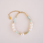 Solene Beaded Turquoise Bracelet - Wander + Lust Jewelry