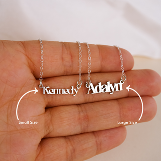 Malibu Name Necklace