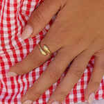 Sol Sculptural Twist Ring - Wander + Lust Jewelry
