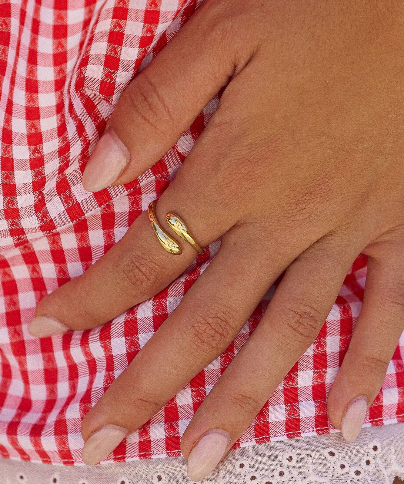 Sol Sculptural Twist Ring - Wander + Lust Jewelry