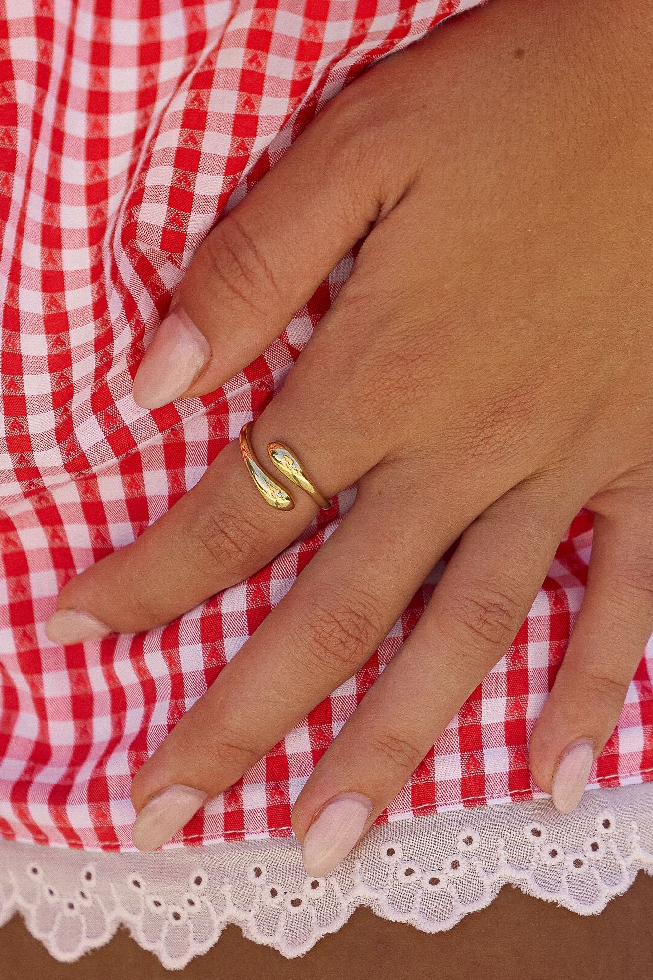 Sol Sculptural Twist Ring - Wander + Lust Jewelry