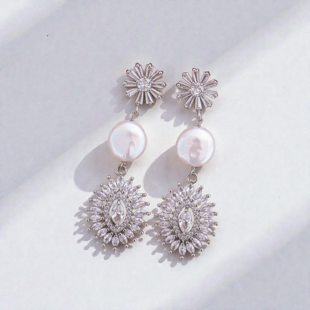 Greta Pearl Earrings - Wander + Lust Jewelry