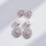Greta Pearl Earrings - Wander + Lust Jewelry