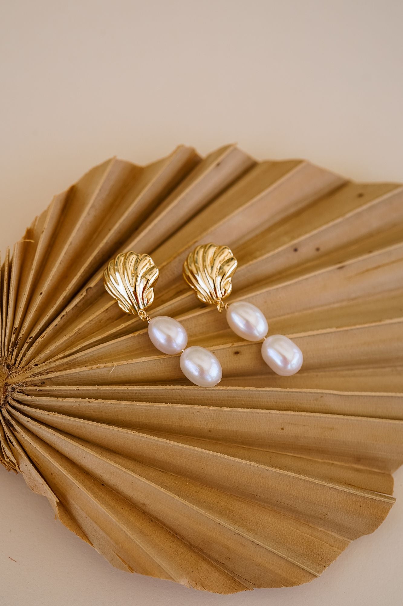 Shelly Pearl Drop Earrings - Wander + Lust Jewelry