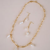 Lyla Keshi Pearl Drop Earrings
