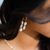 Sydney Pearl Earrings - Wander + Lust Jewelry