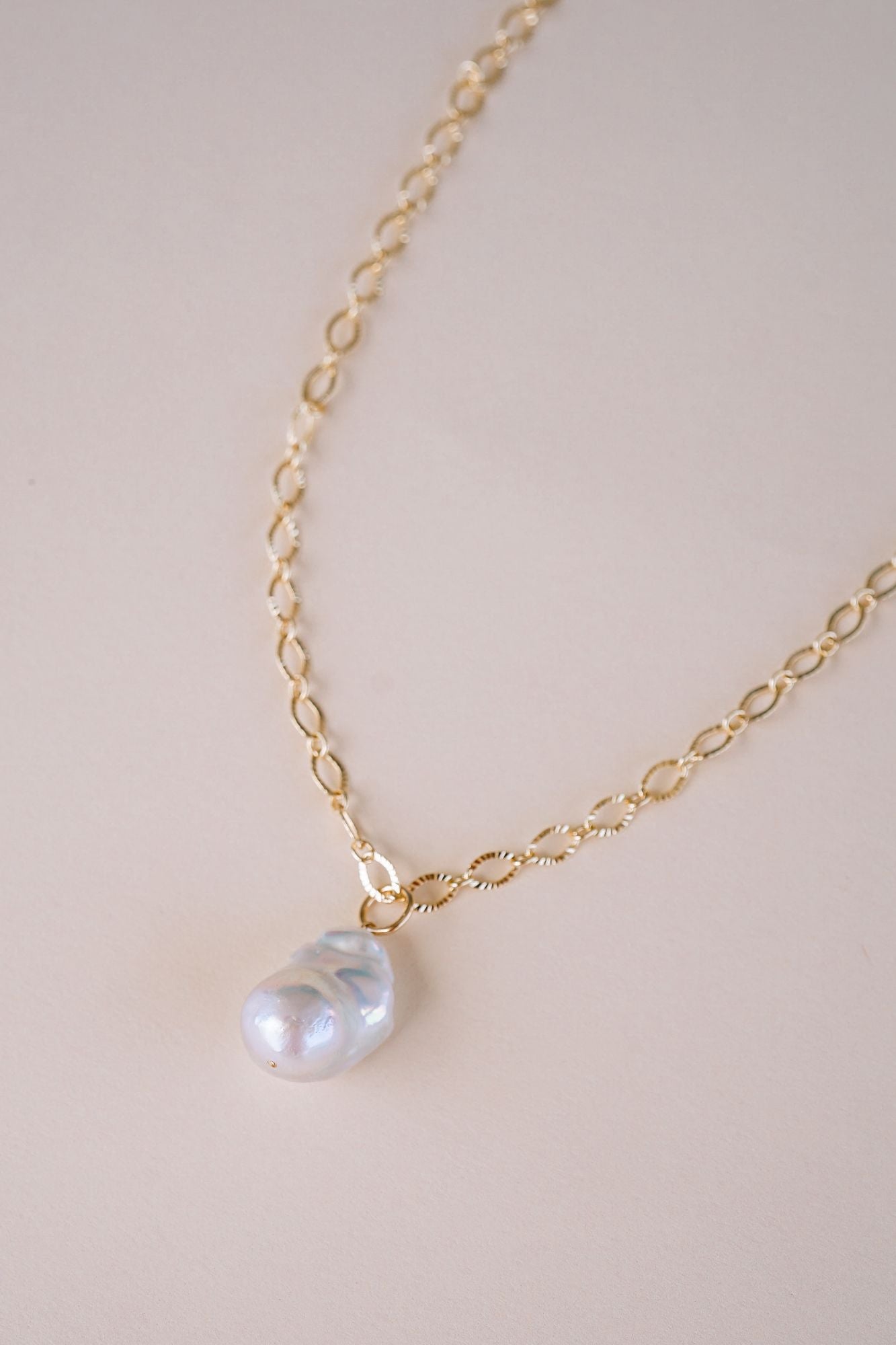 Elowen Pearl Pendant Necklace - Wander + Lust Jewelry