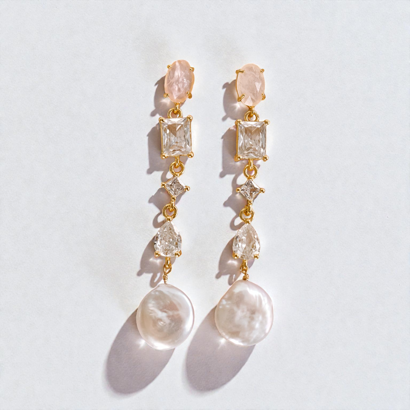 Isabelle Pearl Drop Earrings - Wander + Lust Jewelry