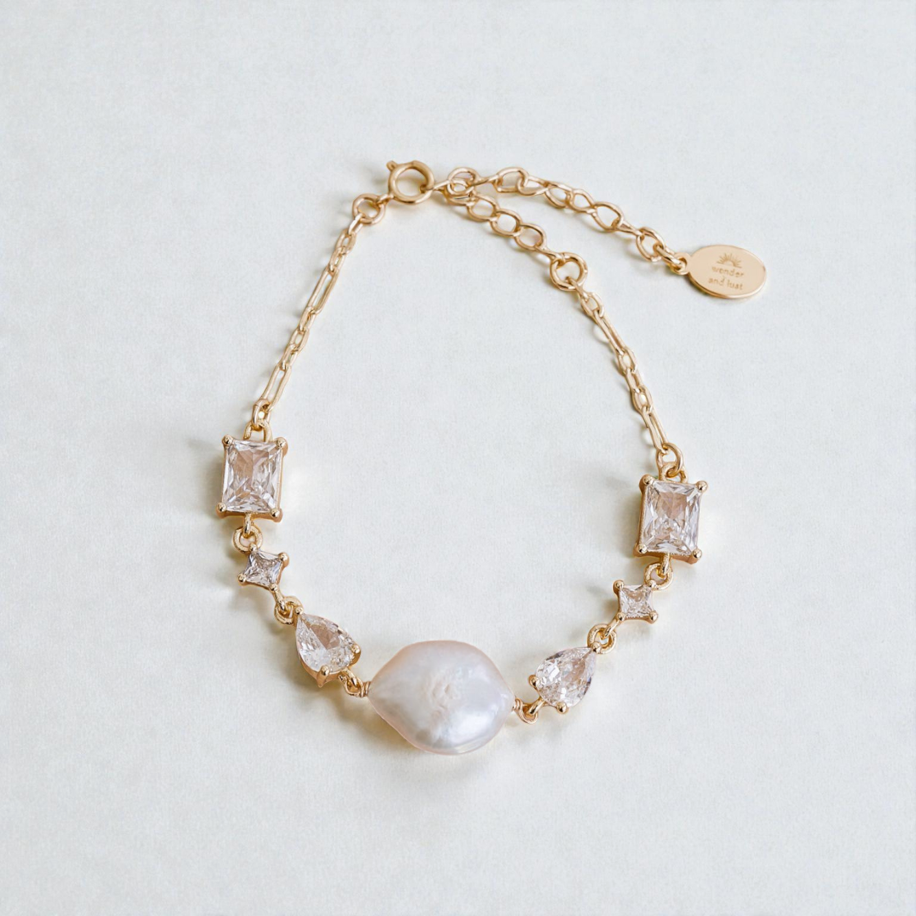 Isabelle Pearl Bridal Bracelet - Wander + Lust Jewelry