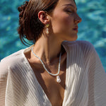 Shelly Pearl Drop Earrings - Wander + Lust Jewelry