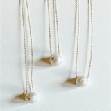 Kauai Ivory Pearl Necklace - Wander + Lust Jewelry