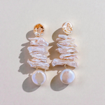 Kiara Pearl Earrings - Wander + Lust Jewelry