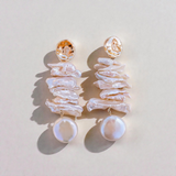 Kiara Pearl Earrings - Wander + Lust Jewelry