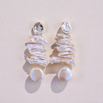 Kiara Pearl Earrings - Wander + Lust Jewelry