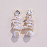 Kiara Pearl Earrings - Wander + Lust Jewelry