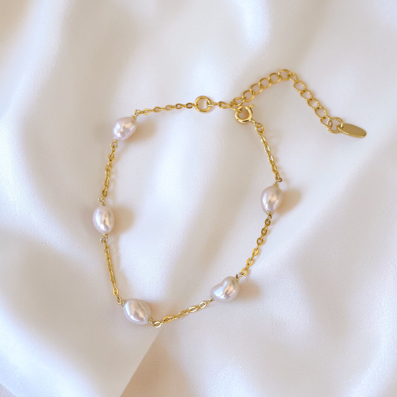 Leighton Pearl Bracelet - Wander + Lust Jewelry