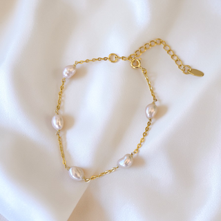 Leighton Pearl Bracelet - Wander + Lust Jewelry