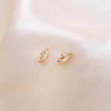 Marquise Stud Earrings - Wander + Lust Jewelry