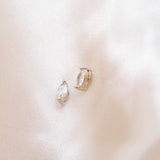 Marquise Stud Earrings - Wander + Lust Jewelry