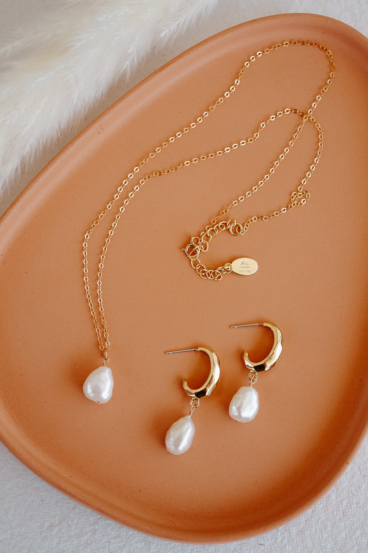 Mila Pearl Necklace - Wander + Lust Jewelry