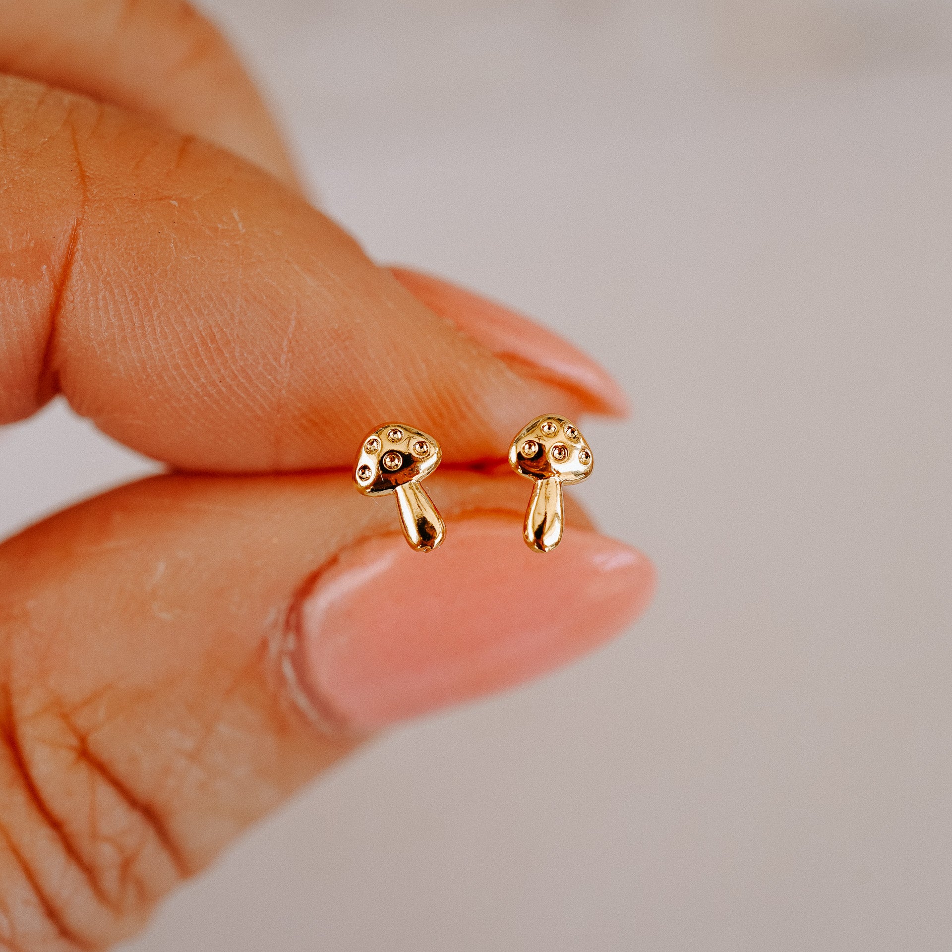 Miley Mushroom Earrings - Wander + Lust Jewelry