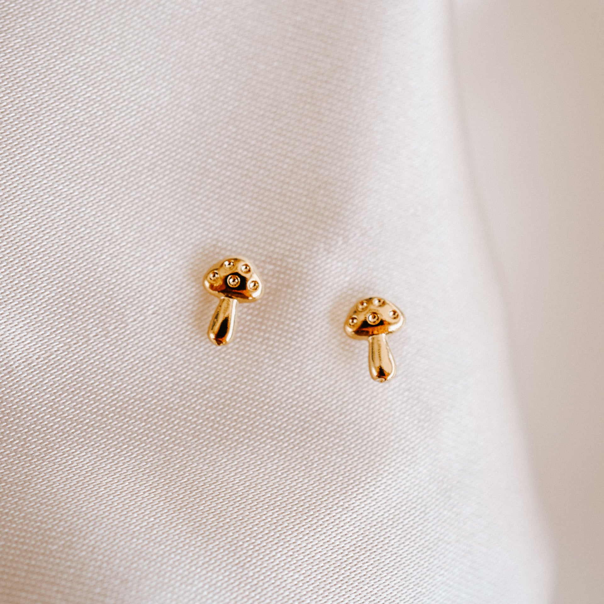 Miley Mushroom Earrings - Wander + Lust Jewelry