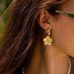 Bloom Hoop Earrings - Wander + Lust Jewelry
