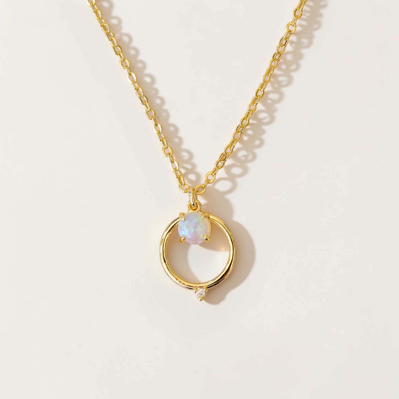 Ophelia Opal Necklace - Wander + Lust Jewelry
