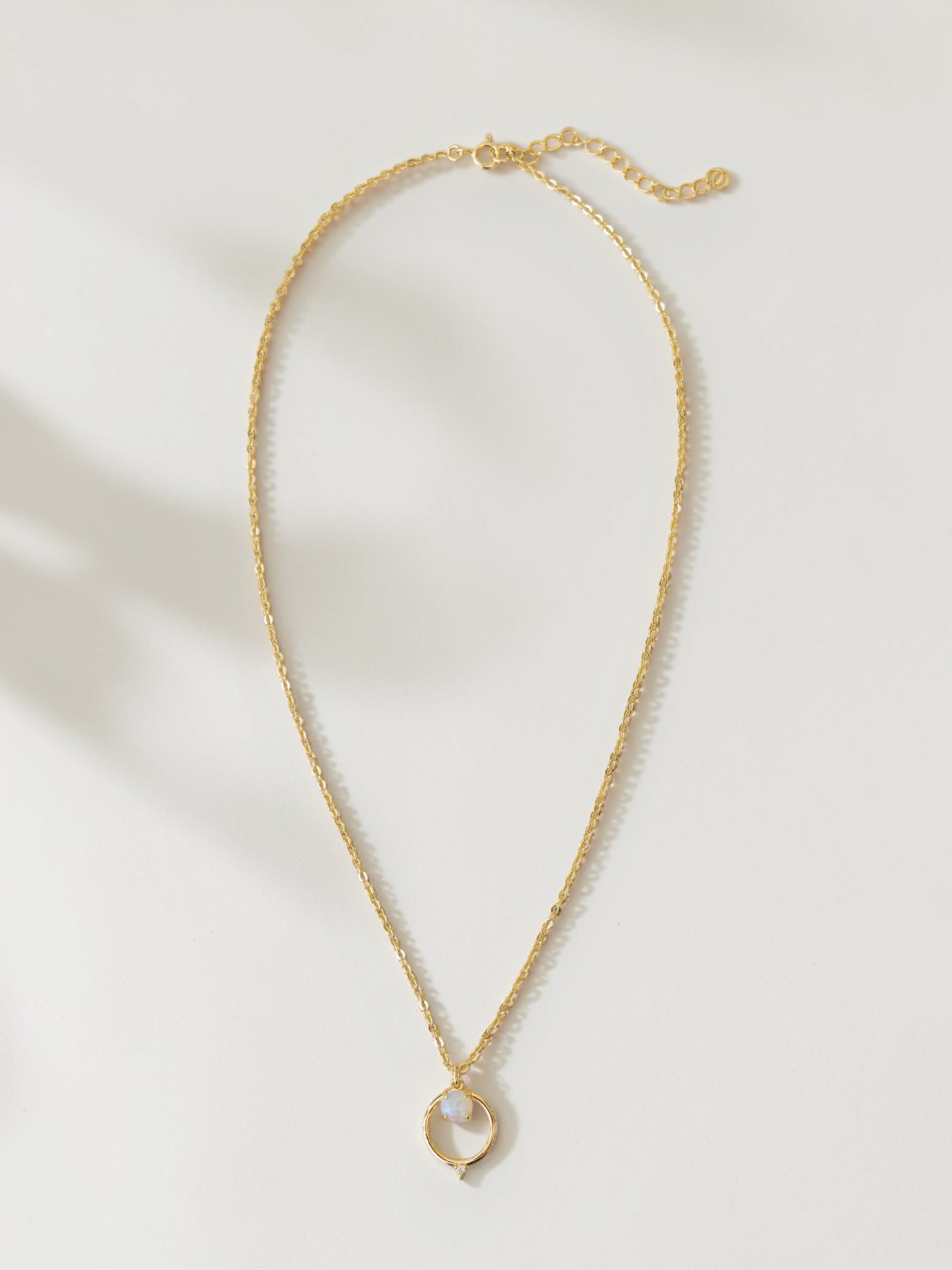 Ophelia Opal Necklace - Wander + Lust Jewelry