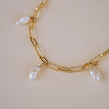 Lyla Pearl Statement Necklace