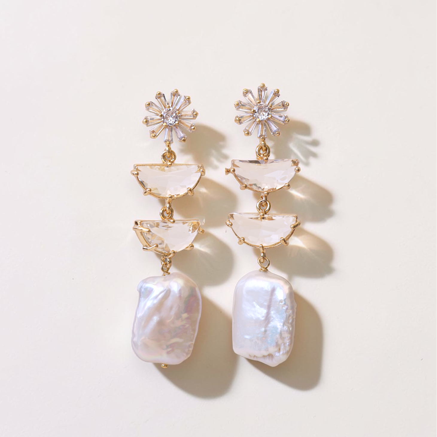 Paige Pearl Earrings - Wander + Lust Jewelry
