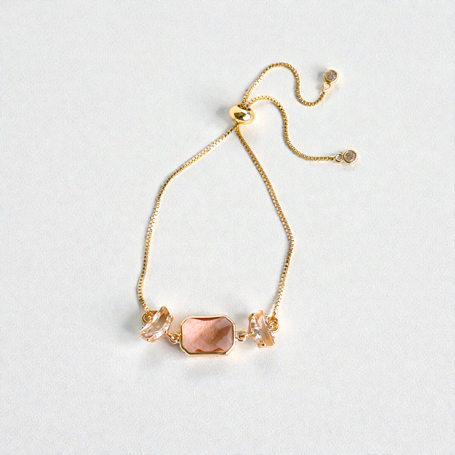 Primrose Peach Bracelet - Wander + Lust Jewelry