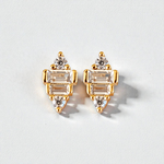 Rayna Crystal Studs - Wander + Lust Jewelry