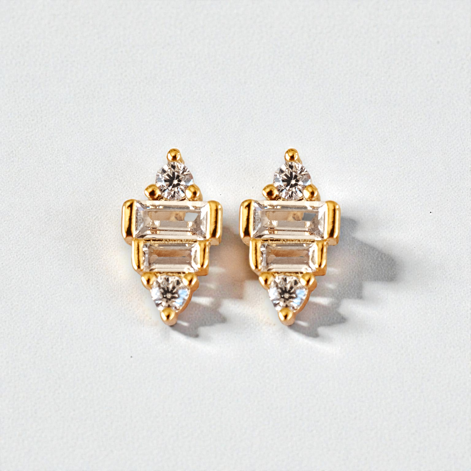 Rayna Crystal Studs - Wander + Lust Jewelry