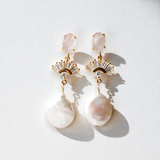 Reese Freshwater Pearl Earrings - Wander + Lust Jewelry
