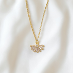 Rowan Fan Necklace - Wander + Lust Jewelry