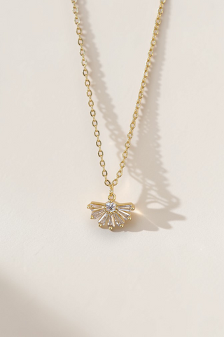 Rowan Fan Necklace - Wander + Lust Jewelry