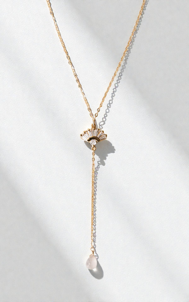 Scarlett Drop Necklace - Wander + Lust Jewelry