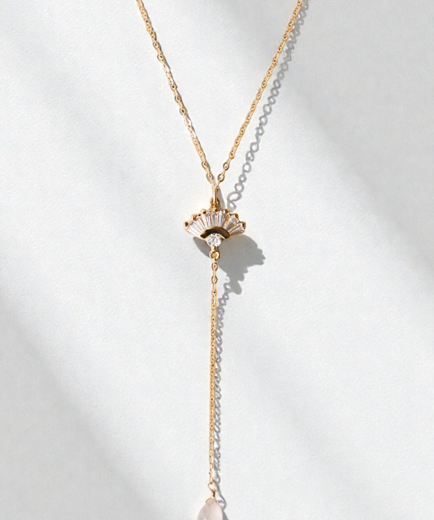 Scarlett Drop Necklace - Wander + Lust Jewelry