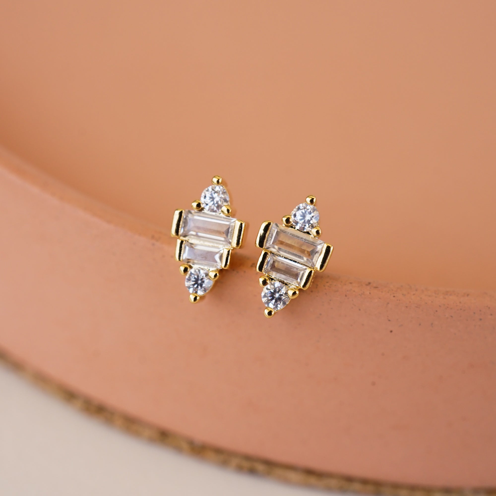 Rayna Crystal Studs - Wander + Lust Jewelry