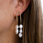 Sydney Pearl Earrings - Wander + Lust Jewelry