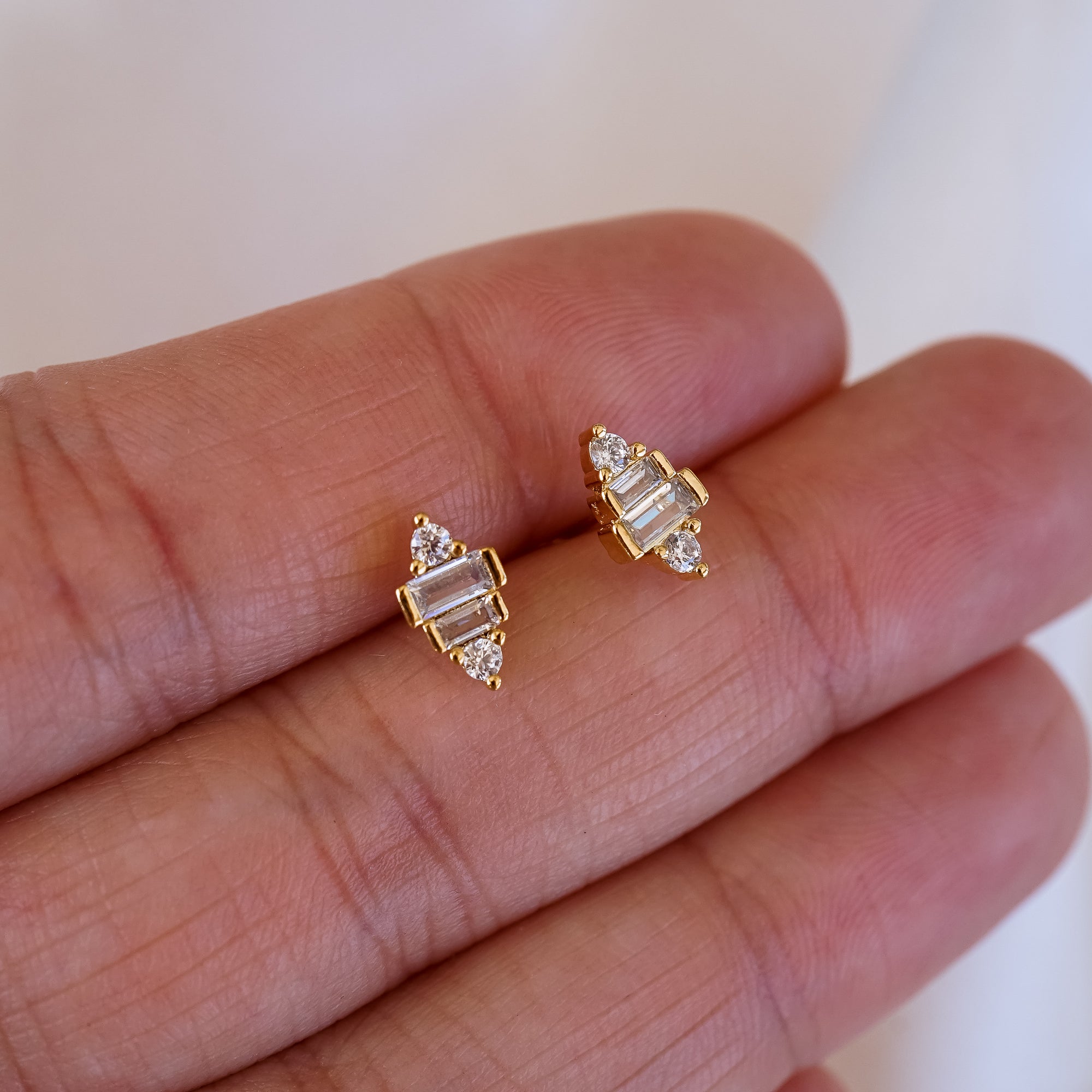 Rayna Crystal Studs - Wander + Lust Jewelry