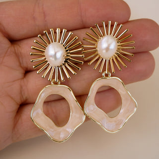 Kali Pearl Drop Earrings